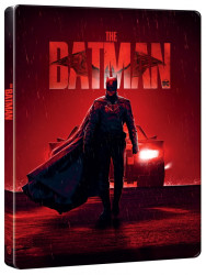 Batman / 2022 / Steelbook - Motiv Batmobile Head Lights (UHD+BD+BD Bonus) 