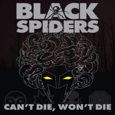 Black Spiders • Can't Die, Won't Die / Colour Vinyl (LP)
