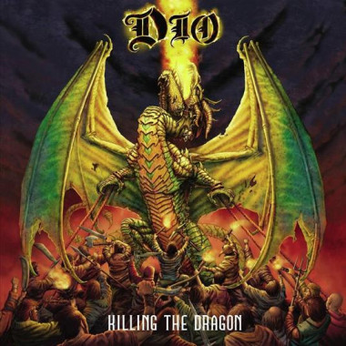 Dio • Killing The Dragon / Limited Edition Red & Orange Swirl Vinyl (LP)