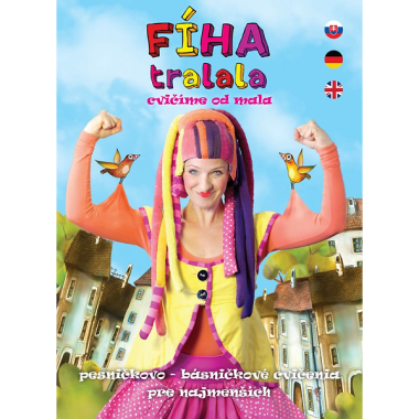 Fíha Tralala • Cvičíme od mala / rozšírená verzia o anglický a nemecký jazyk (DVD)