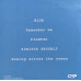 Harich Martin • Blue (EP)