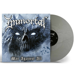 Immortal • War Against All / Silver Vinyl (LP)