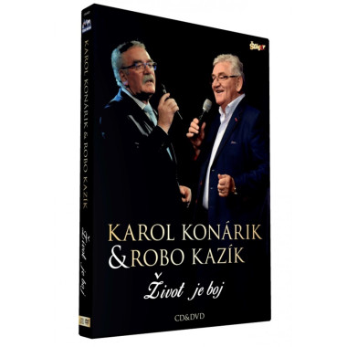 Konárik Karol / Robo Kazík • Život je boj (CD+DVD)