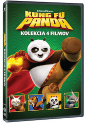 Kung Fu Panda Kolekcia 1-4 / SK (4DVD) 