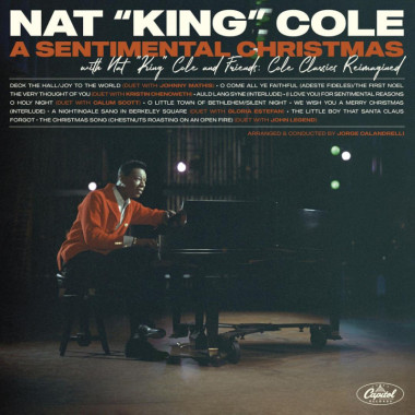 Nat King Cole • A Sentimental Christmas With Nat King Cole And Friends (LP)