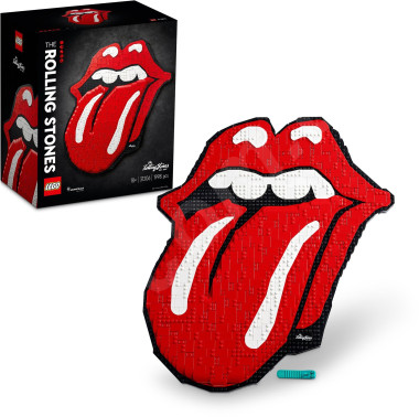 Rolling Stones • Lego Art Tongue Construction Set / Limited Edition