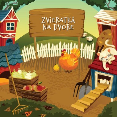 Ujo Ľubo a Junior • Zvieratká na dvore (Kniha+CD)