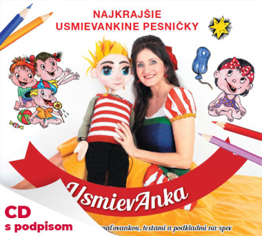 Usmievanka • Najkrajšie Usmievankine pesničky / + maľovánka (s podpisom)