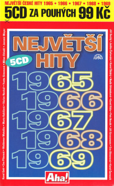 Výber • Největší hity 1965 - 1969 (5CD)
