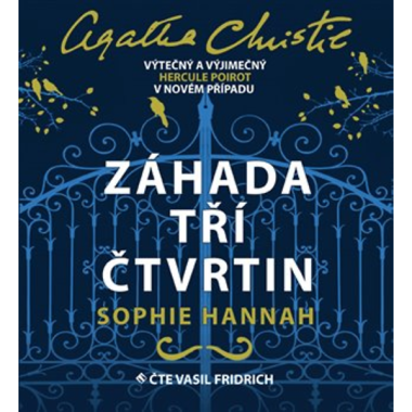 Audiokniha: Hannah Sophie • Záhada tří čtvrtin / Číta Fridrich Vasil (CD-MP3)