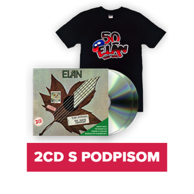 Elán • Ôsmy svetadiel / 2CD s podpisom + čierne unisex tričko 