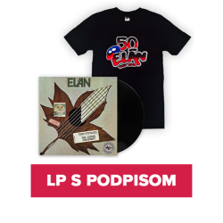 Elán • Ôsmy svetadiel / LP s podpisom + čierne unisex tričko 